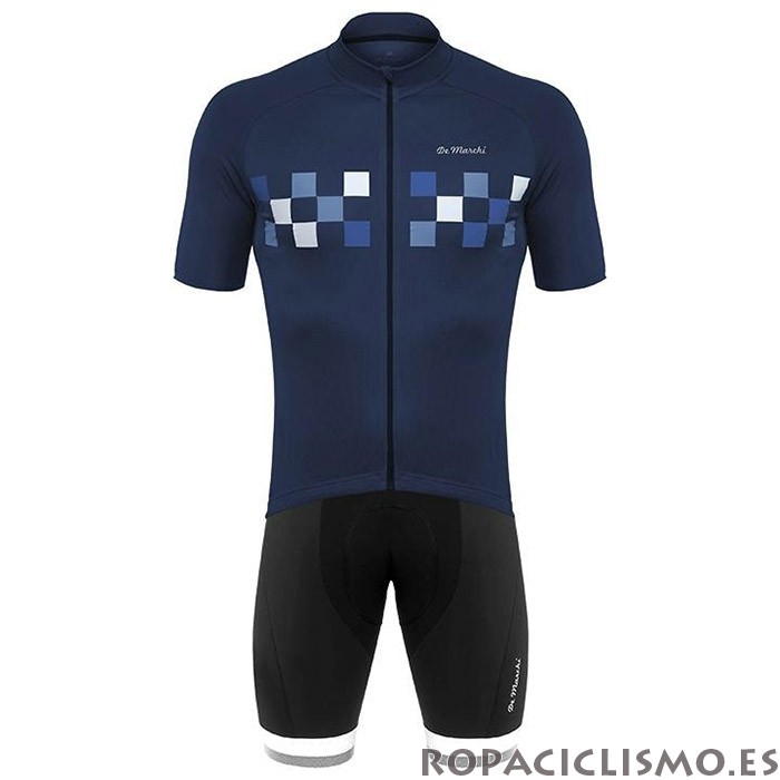 2020 Maillot De Marchi Tirantes Mangas Cortas Profundo Azul